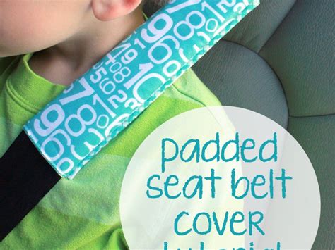 Seat Belt Cover Tutorial | Seat belt cover, Seat belt, Seat belt pads