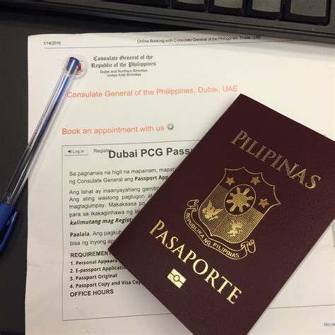 My Yellow Bells : 5 Easy Steps for a Smooth Philippines Passport Renewal in Dubai