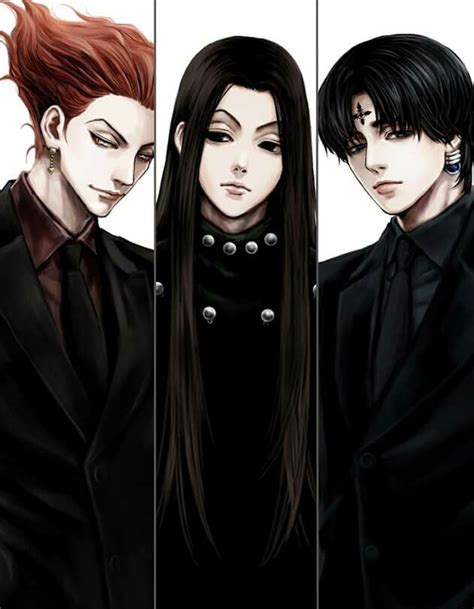 Hisoka, Illumi and Kuroro | Personaggi anime, Personaggi, Arte delle anime