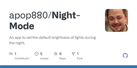 GitHub - apop880/Night-Mode: An app to set the default brightness of ...