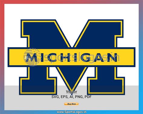 Michigan Wolverines Logo Vector - Go Images Spot