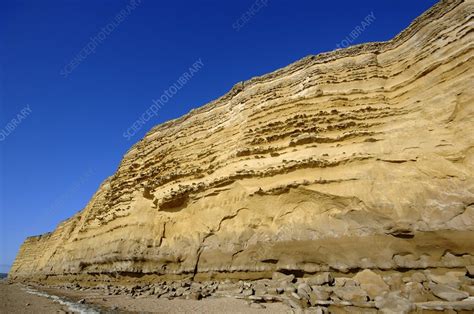 Sandstone cliffs - Stock Image - C015/1202 - Science Photo Library