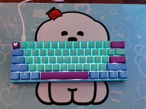 Received the Ducky Mecha Mini Frozen Llama edition from mechanicalkeyboards.com today. : r ...