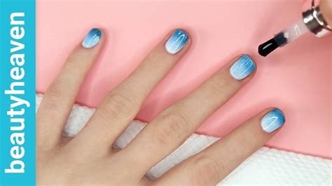 Easy ombre nail tutorial - YouTube