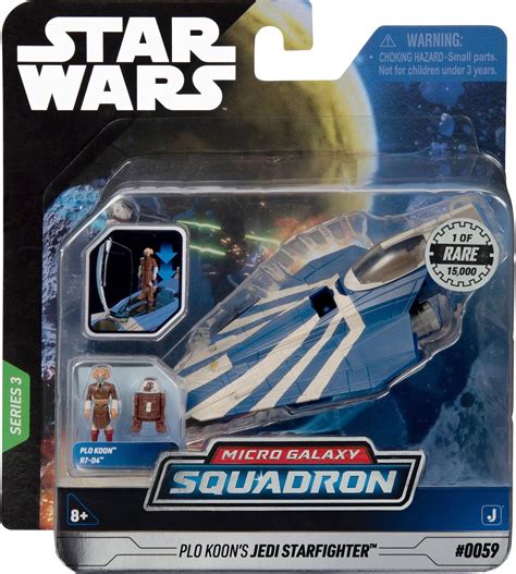 Star Wars Micro Galaxy Squadron Plo Koon's Jedi Starfighter