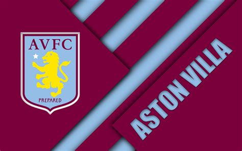 Download Emblem Logo Soccer Aston Villa F.C. Sports 4k Ultra HD Wallpaper