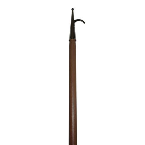 Boat Hook - Wooden Pole with Stainless Steel Hook - 2m Long - Float Your Boat