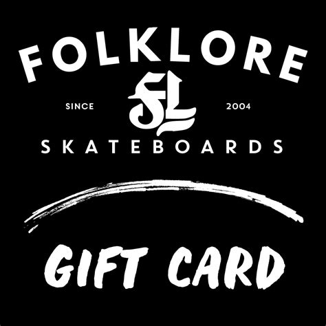 Gift Card • Folklore Skateboards