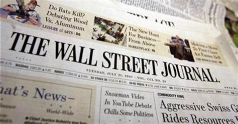 Wall St Journal to launch new format with fewer sections – The Irish Times