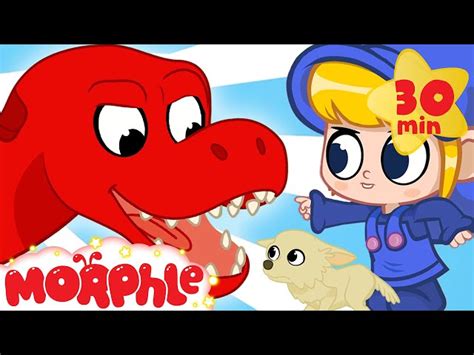 Dinosaur Scares Puppy! - Morphle and Mila | Dinosaurs Videos | Cartoons ...