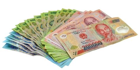 Vietnam Currency Notes Money. Vietnamese currency including 500,000, 200,000, 10 , #AFF, # ...