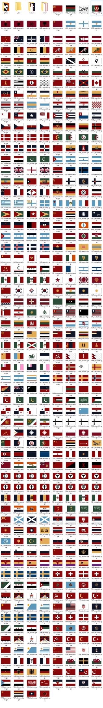 Hoi4 Unified Flags by kerfank on DeviantArt