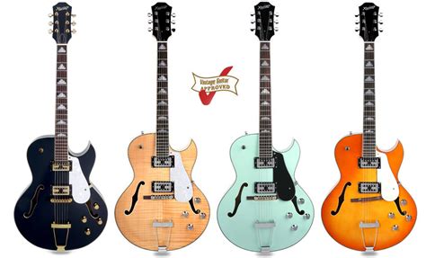 Xaviere XV-950 Rockabilly Hollowbody Guitars