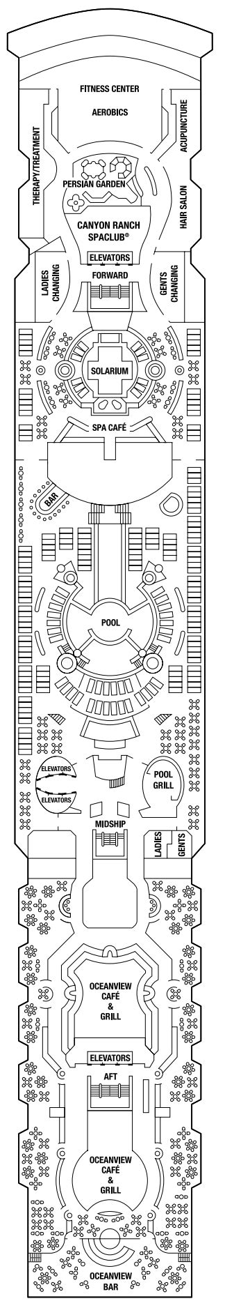 Celebrity Summit Deck Plans