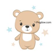 Tags - cute bear with transparent background - Pngdow - Free and ...