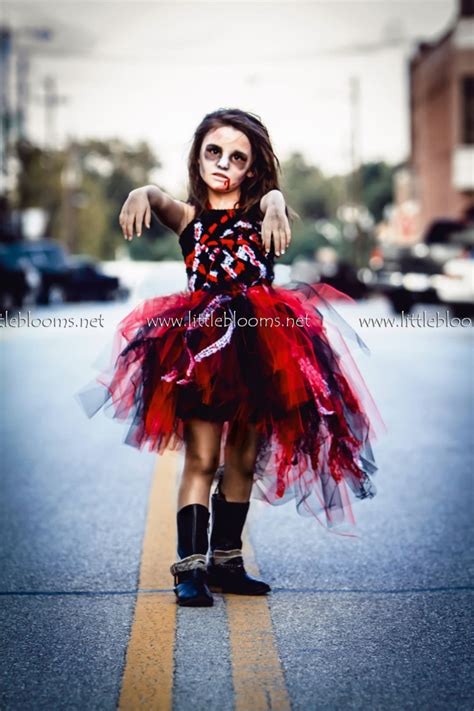 Zombie Tutu Dress, Girls Zombie Costume Kids, Toddler Girl Halloween Costume, Tween Girls ...