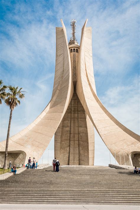 Alger - Maqam Echahid ou Mémorial du Martyr : Mémorial du martyr : Alger : Côte algérienne ...