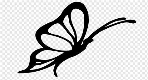 Butterfly Visual arts Silhouette, Butterfly Silhouette s, logo, monochrome, sticker png | PNGWing