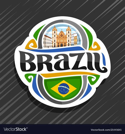 Logo for brazil Royalty Free Vector Image - VectorStock