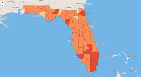 2014 Florida crime statistics map - Orlando Sentinel