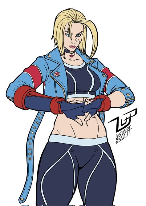 CAMMY SF6 (Flat Color) by lucaspflp on DeviantArt