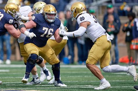 This Guy Plays Notre Dame Football: #76 Dillan Gibbons, Offensive Line