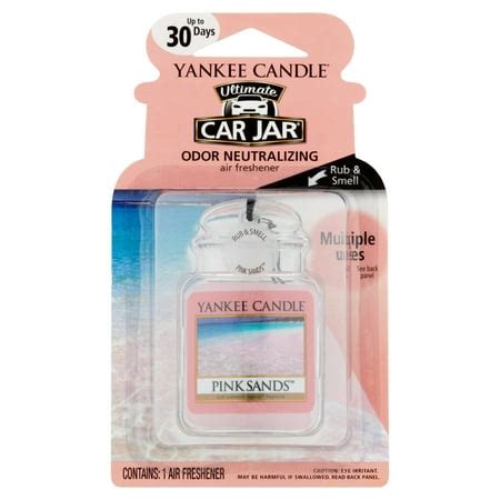 Yankee Candle Car Air Freshener, Pink Sands, 1 Count - Walmart.com