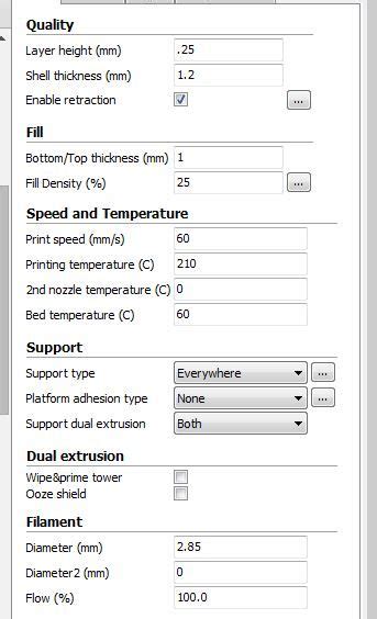 Cura PLA Settings | 3d printing, Pla, Prints