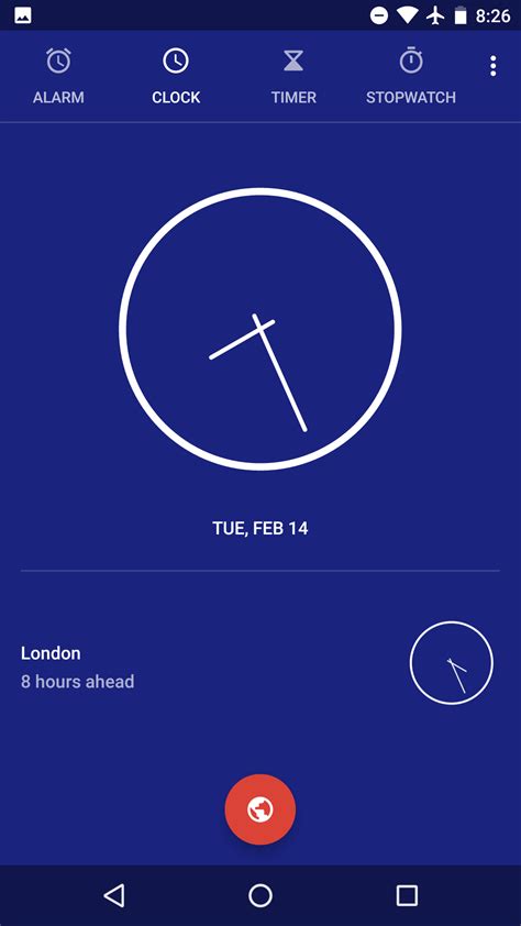 Google Clock app updated w/ easier navigation, bolder font, seconds in ...