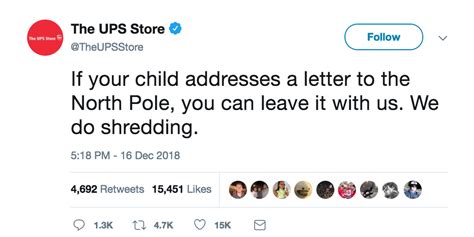 UPS deleted a viral tweet about shredding children's letters to Santa Claus - Connecticut Post