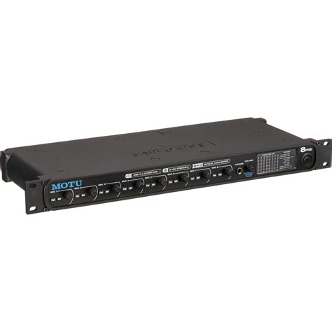 MOTU 8pre 16x12 USB Audio Interface with 8 Mic Inputs and 8510