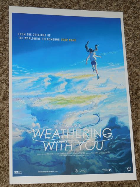 Weathering With You 8.5x12.5 Inch Movie POSTER - Etsy