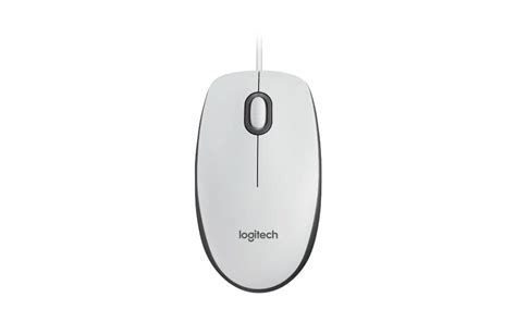 Logitech M100 Corded USB Mouse - White — Network Computer Wireless