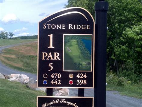 Golf Course Tee Signs | Golf Course Hole Signage