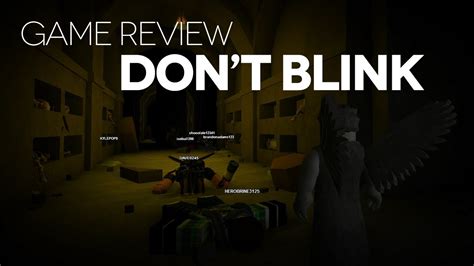 Game Review - Don't Blink - YouTube