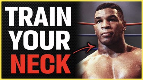 MIKE TYSON NECK TRAINING Do you have a pencil neck? Want to be harder to knock out? This is the ...