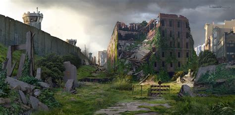 City Ruins Art - The Last of Us Art Gallery