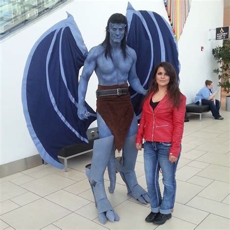 Goliath and Elisa Maza Cosplay from Disney's Gargoyles