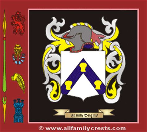 Craddock family crest and meaning of the coat of arms for the surname ...