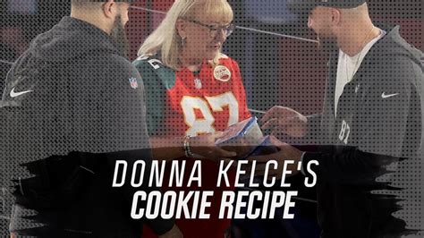 Donna Kelce’s Homemade Cookie Recipe – NBC Sports Boston