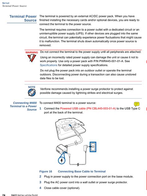 Verifone M400WIFIBT Multilane Point of Sale Terminal User Manual M400 ...