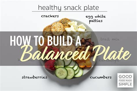 9 Ways To Make A Balanced Plate - Good Food Made Simple