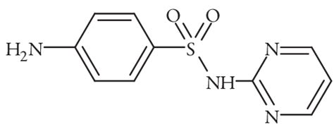 Molecular structure of sulfadiazine. | Download Scientific Diagram