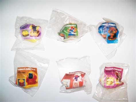 McDonalds Happy Meal Toys 6 CHANGEABLES 1987 Sealed Transformers ...