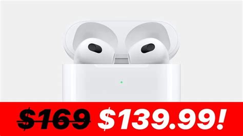 Apple AirPods 3 On Sale for $139.99 [Deal] - iClarified