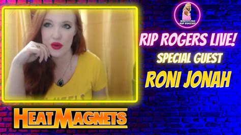 Roni Jonah joins Rip Rogers Live! - YouTube