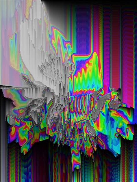 Glitch art backgrounds 4 on Behance