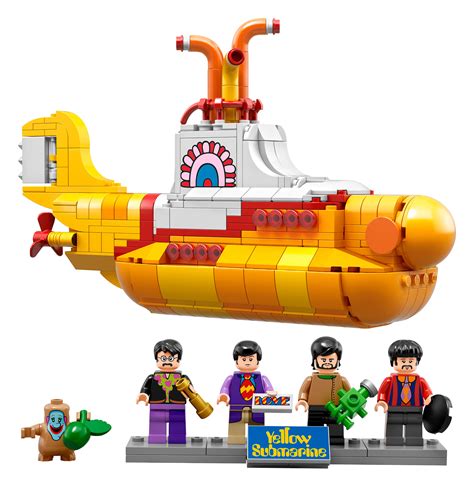 LEGO Yellow Submarine - The Awesomer