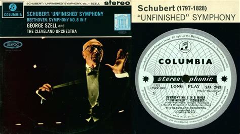 Schubert Symphony No. 8 "Unfinished" - Szell, Cleveland Orchestra - 1960 (Vinyl Restoration ...