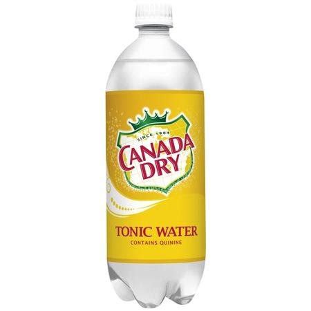 Canada Dry, Tonic Water with Quinine, 1 Liter Pack of 12 Food ...